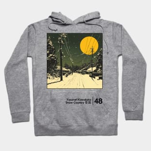 Yasunari Kawabata -  Minimal Style Graphic Artwork Hoodie